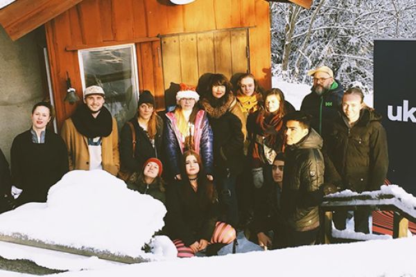 Kreativt avstamp på UKM Konstcamp