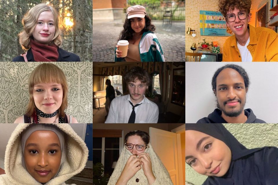 Bild på tidigare krönikörer och poeter