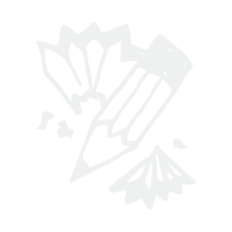 Illustration av en blyertspenna som bryts med gnistor