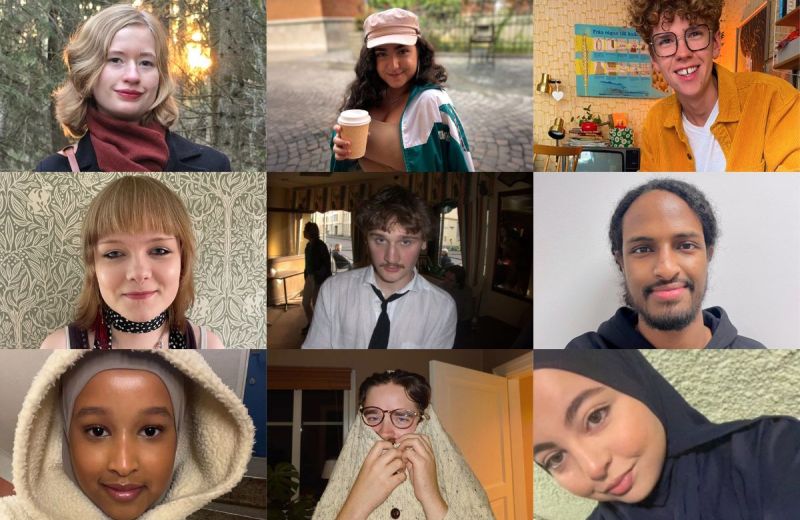 Bild på tidigare krönikörer och poeter