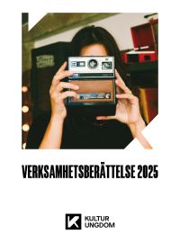 Omslag till verksamhetsberättelsen 2025.